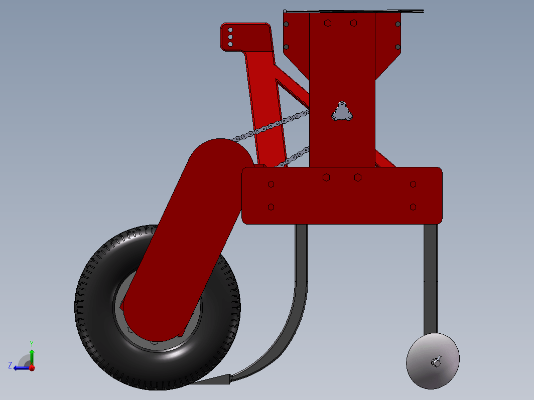 中耕施肥机的设计-作业机三维SW2015带参+CAD+说明书