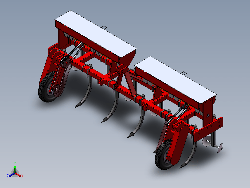 中耕施肥机的设计-作业机三维SW2015带参+CAD+说明书