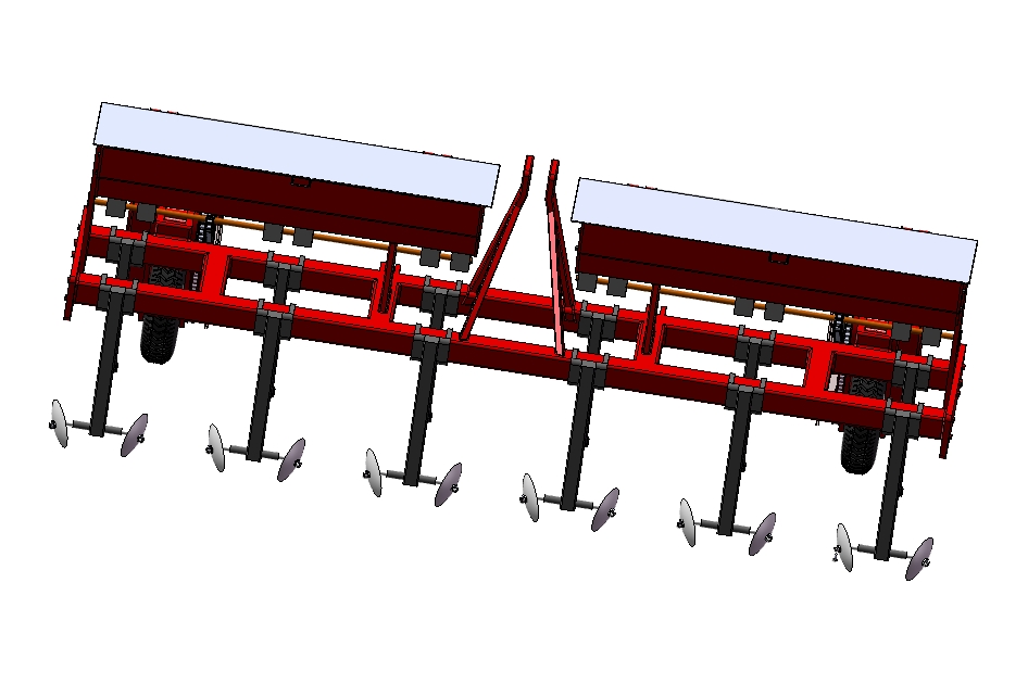 中耕施肥机的设计-作业机三维SW2015带参+CAD+说明书