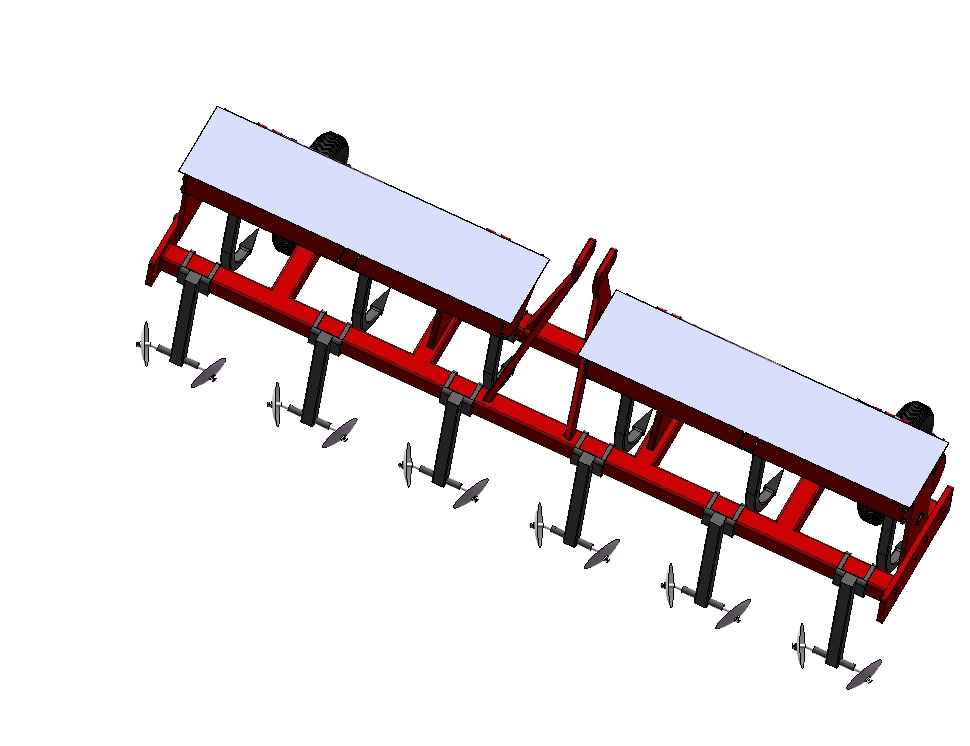 中耕施肥机的设计-作业机三维SW2015带参+CAD+说明书