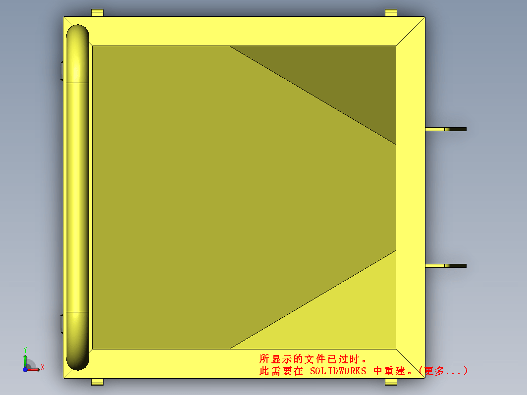 五金毛坯料物料周转车 小车3D+工程图