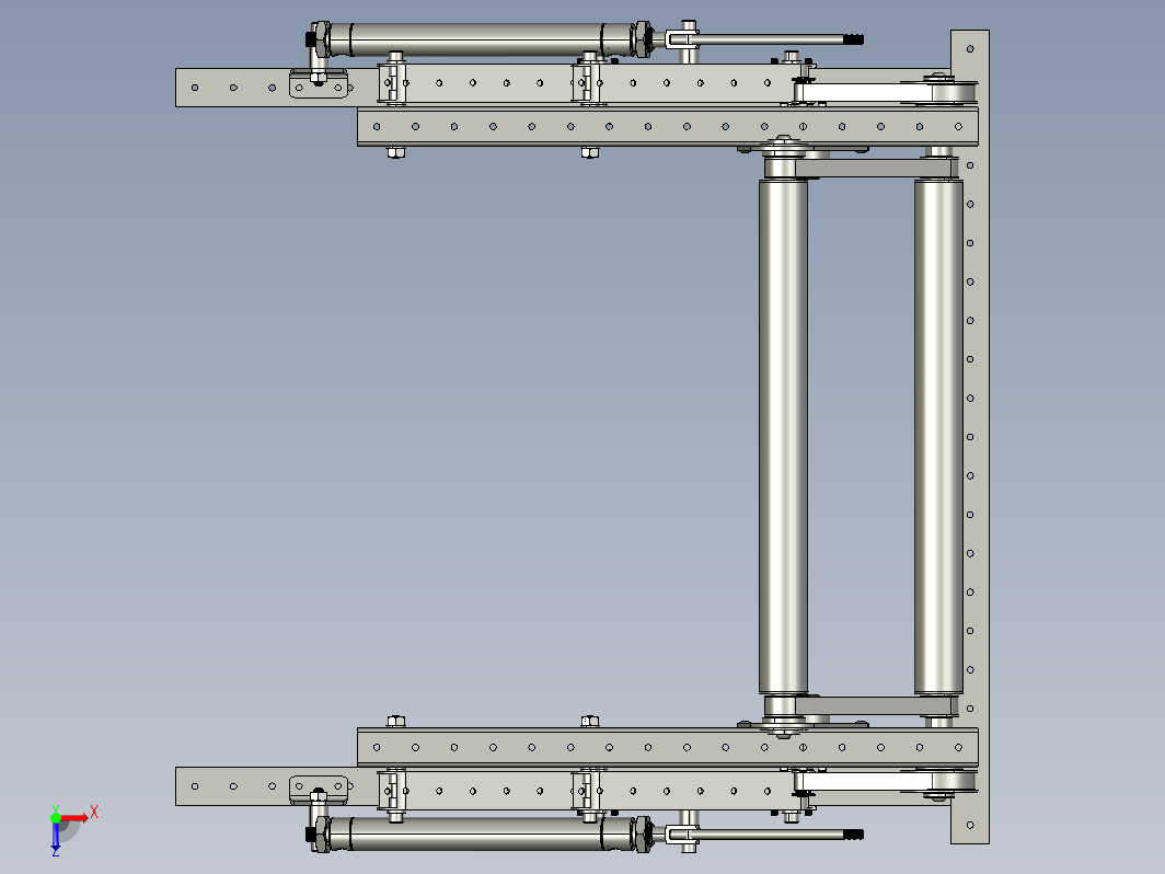 four bar intake伸缩机构