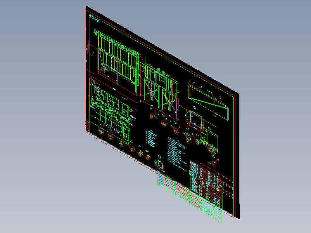 PPW96-2x7气箱脉冲除尘器总图.dwg