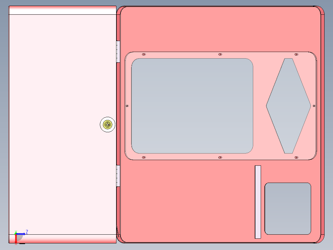 自助售卖机3D+CAD图纸