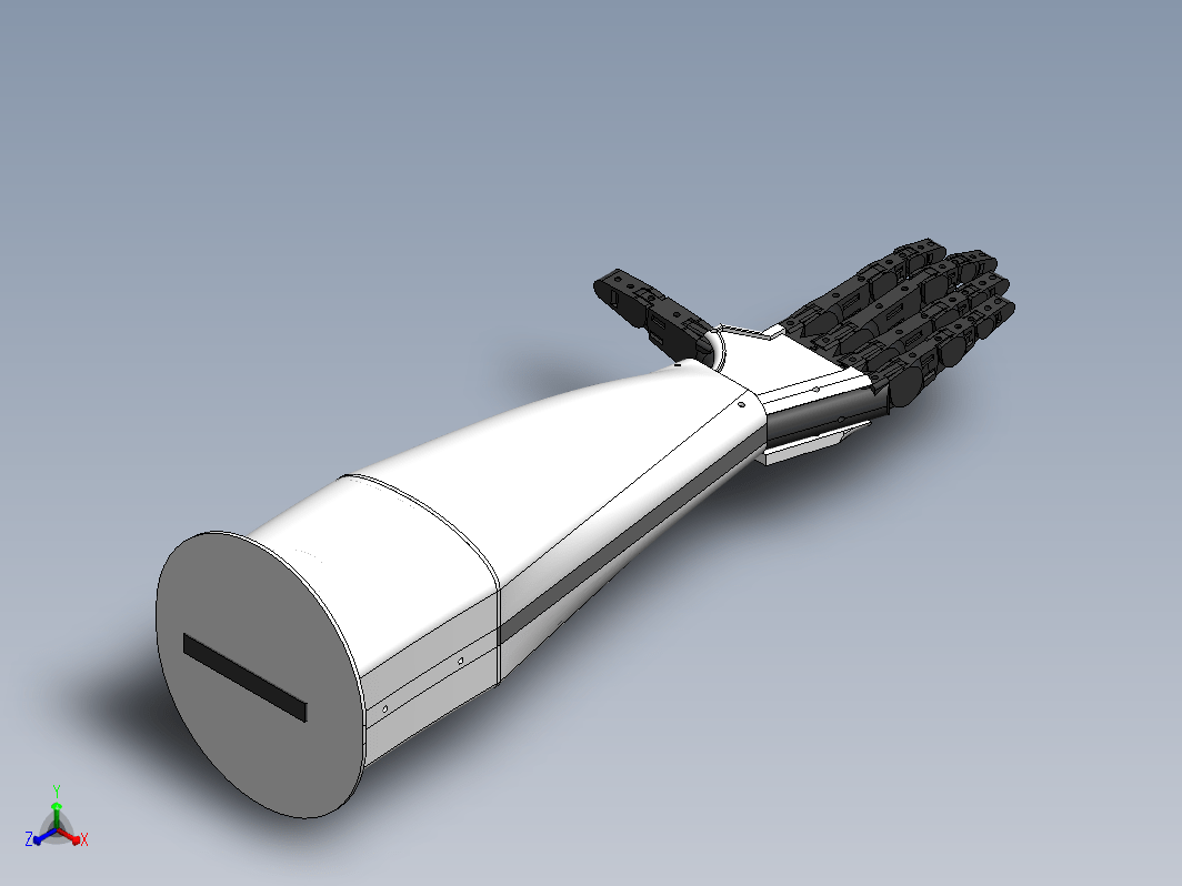 Prosthetic arm prototype假肢仿生手