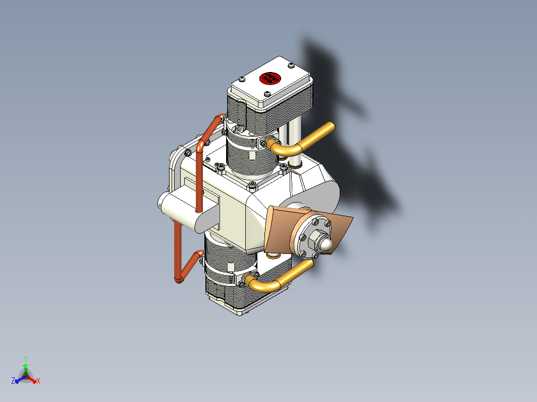 boxer-motor双缸发动机