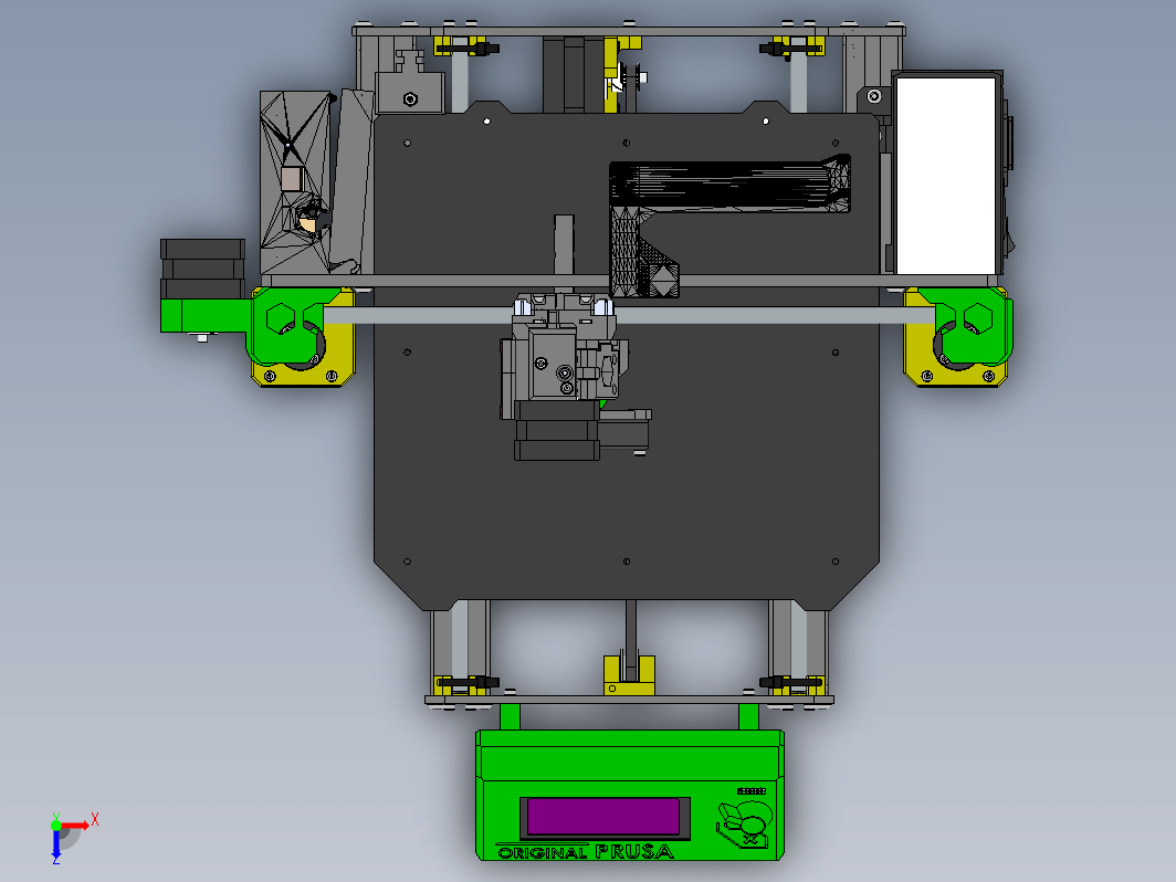 三轴3D打印机