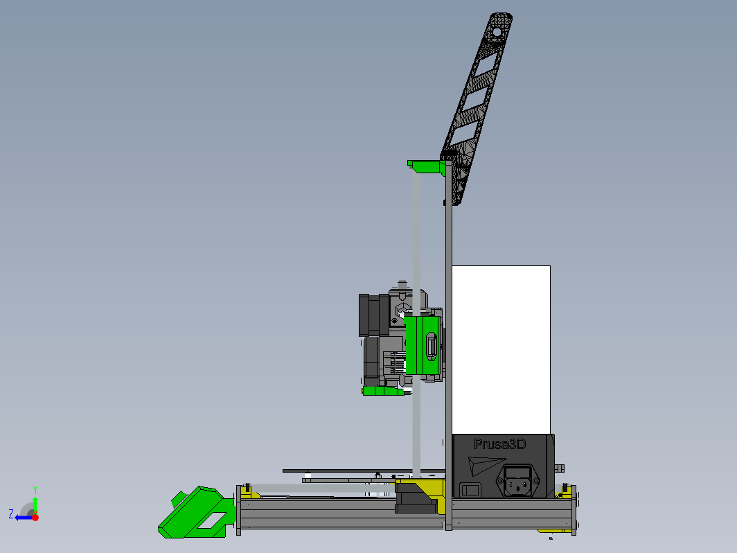 三轴3D打印机