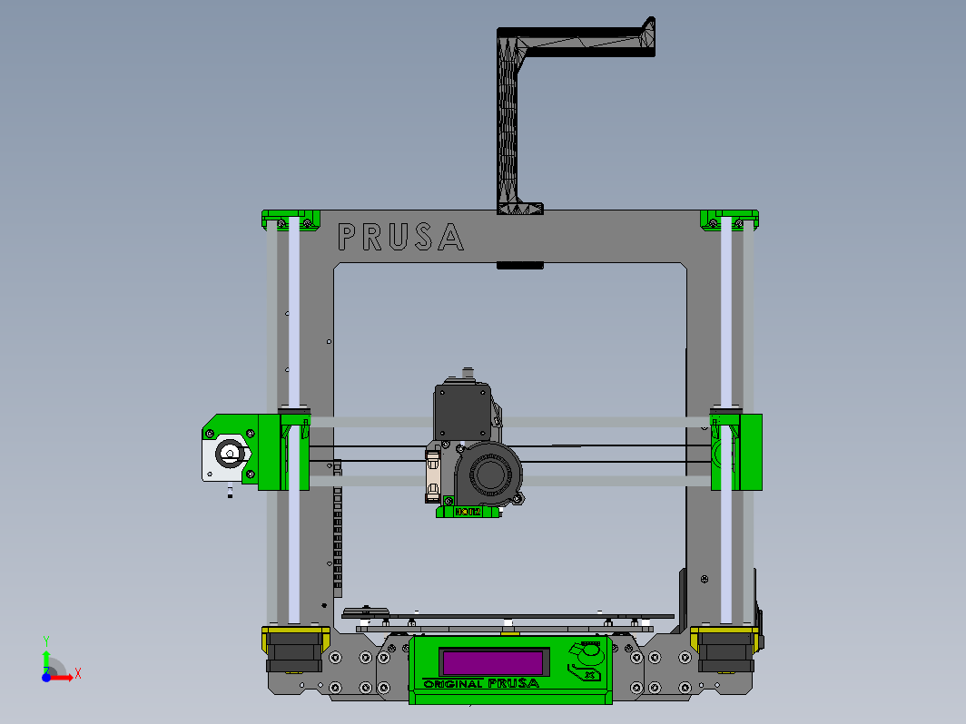 三轴3D打印机