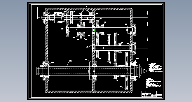 CA6140车床主轴箱课程设计（金属切削机床的课程设计）CAD+说明书