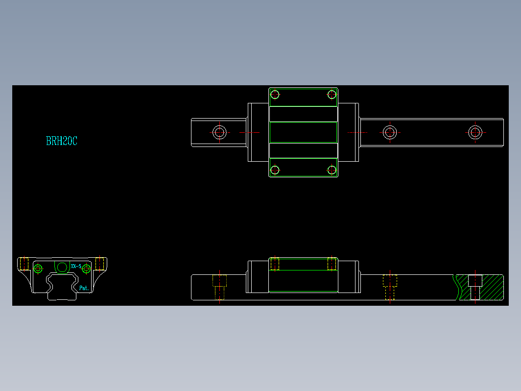 直线导轨BRH20C