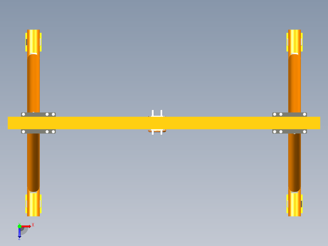 起重机 Gantry Crane 1 Ton_03 STP STL