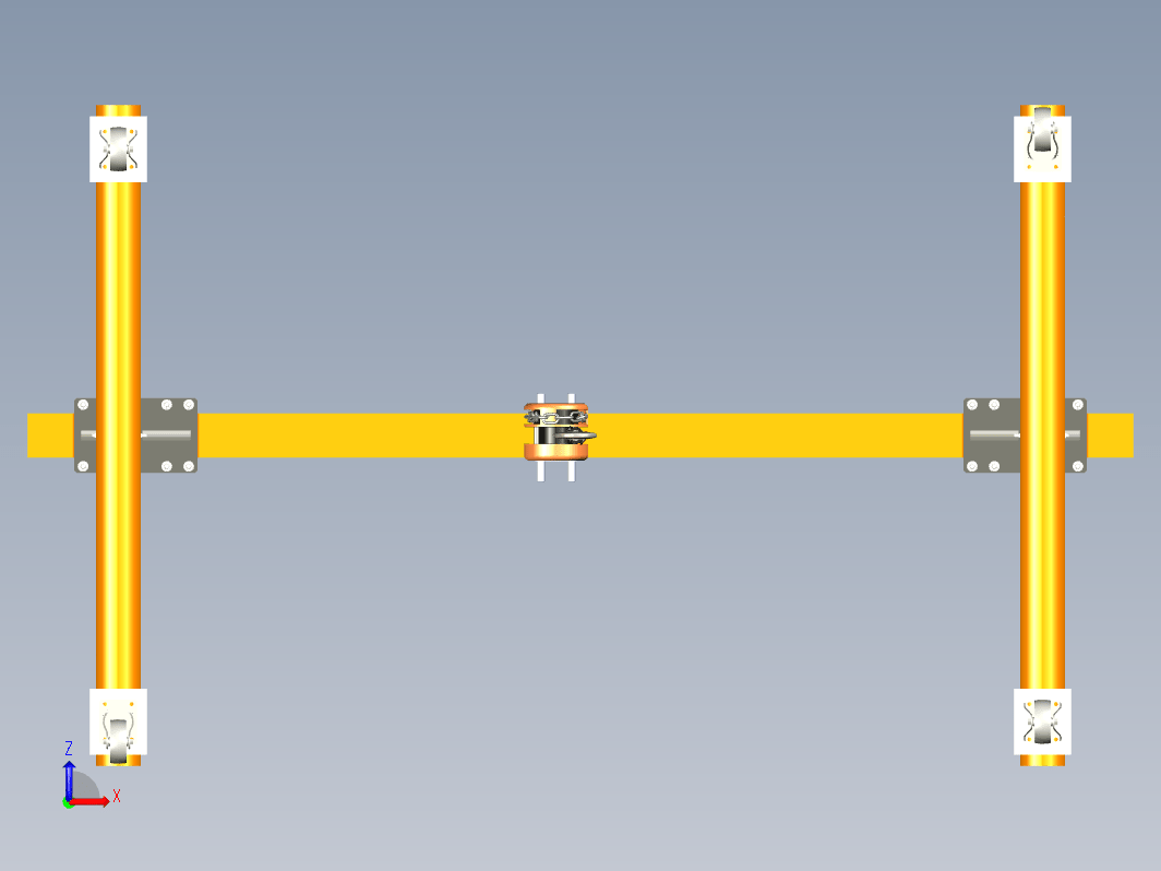 起重机 Gantry Crane 1 Ton_03 STP STL