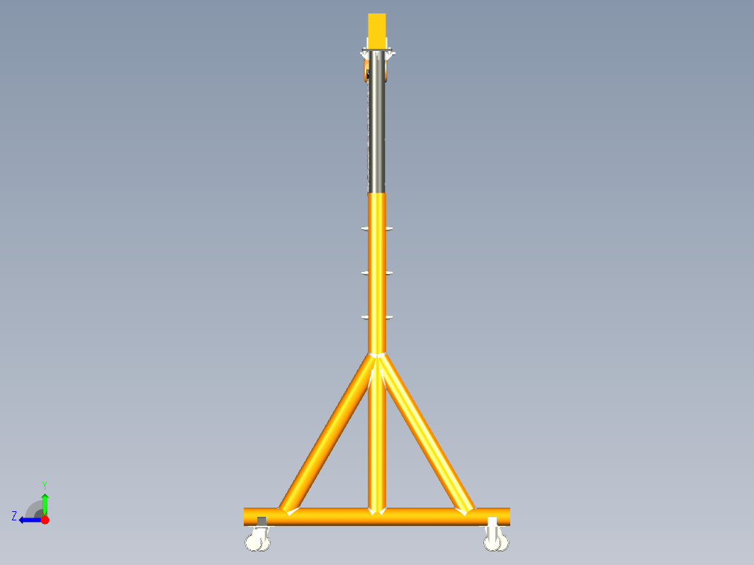 起重机 Gantry Crane 1 Ton_03 STP STL