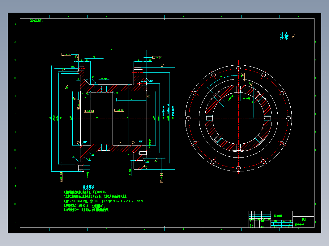 三级NGW行星齿轮减速器设计CAD+说明书