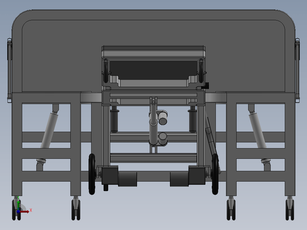 多功能轮椅床三维SW2016带参