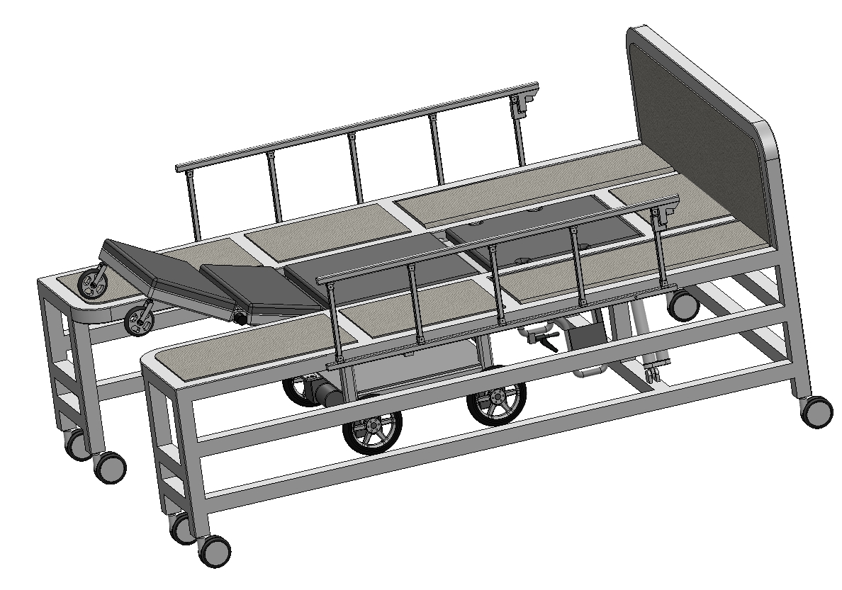 多功能轮椅床三维SW2016带参