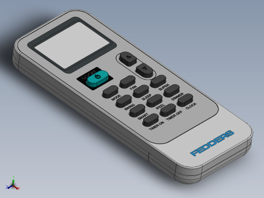 空调遥控器模型