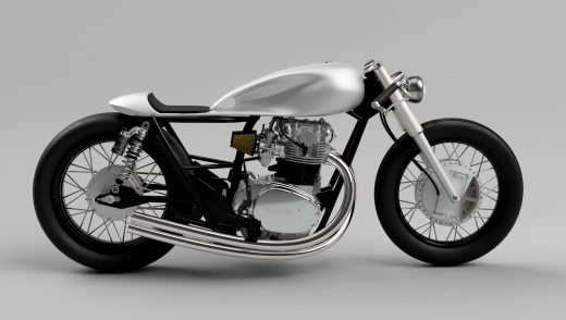 雅马哈Yamaha xs650摩托车