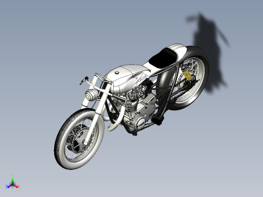 雅马哈Yamaha xs650摩托车缩略图