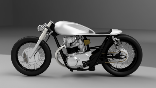雅马哈Yamaha xs650摩托车缩略图