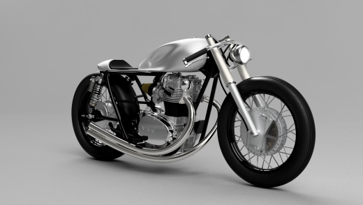 雅马哈Yamaha xs650摩托车缩略图