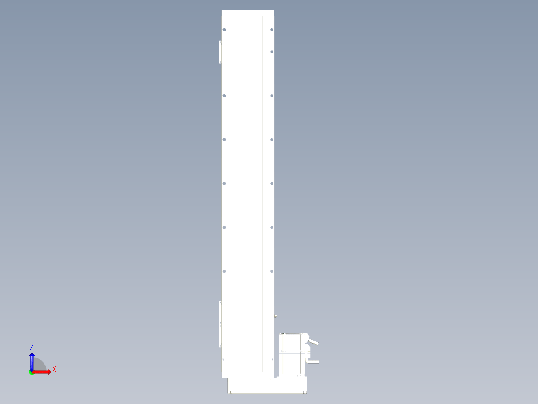 轨道内嵌式螺杆滑台KGH12-600-BR-400W-C4