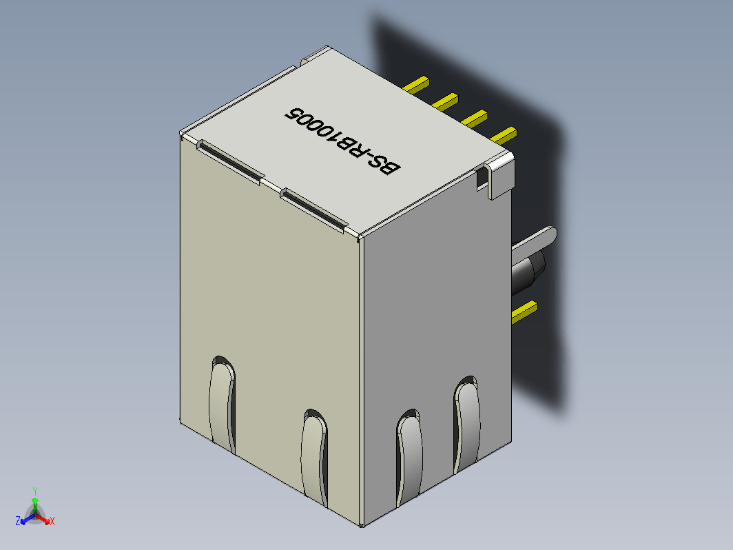 rj45-rb-bs10005-网口连接器