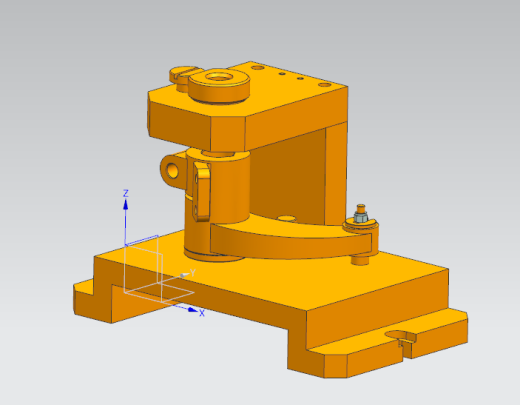 弯臂钻夹具  UG+CAD+设计说明书
