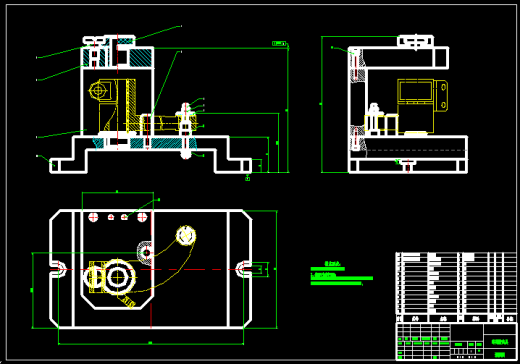 弯臂钻夹具  UG+CAD+设计说明书缩略图