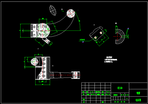 弯臂钻夹具  UG+CAD+设计说明书缩略图