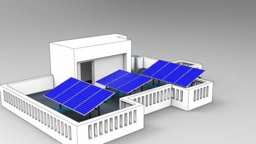 屋顶太阳能板装置缩略图