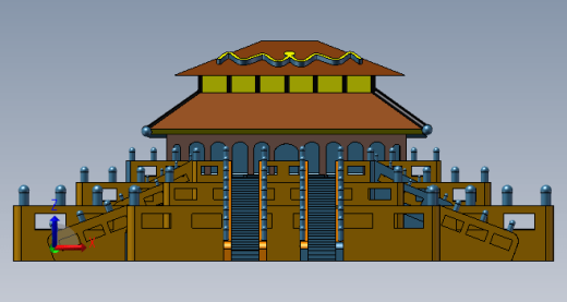 太和殿建筑设计模型缩略图
