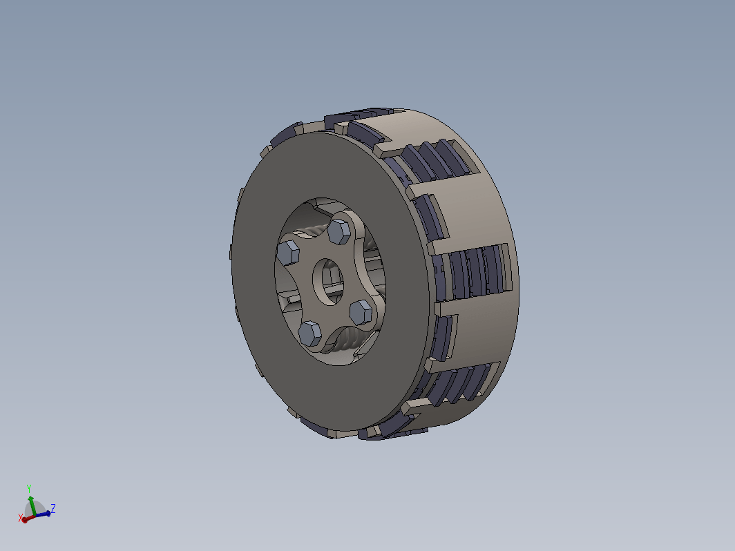 Multi-plate clutch多片式离合器