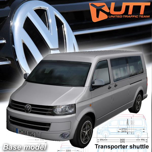 volkswagen transporter shuttle大众汽车外壳