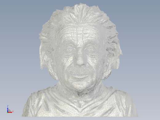 爱因斯坦头像3D图缩略图
