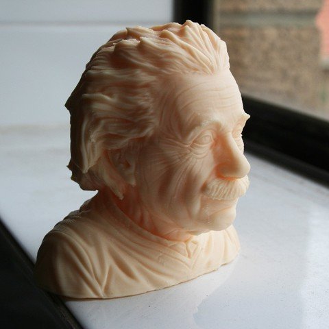 爱因斯坦头像3D图缩略图
