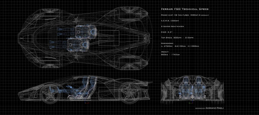 Ferrari F80法拉利概念跑车缩略图