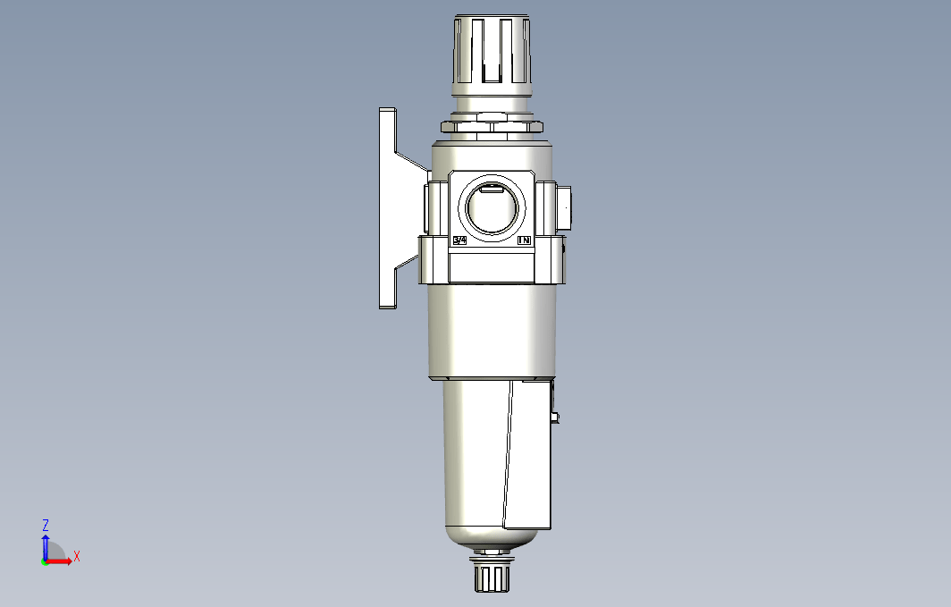 气源处理元件二点式组合3D-NFC-500-06-MG系列