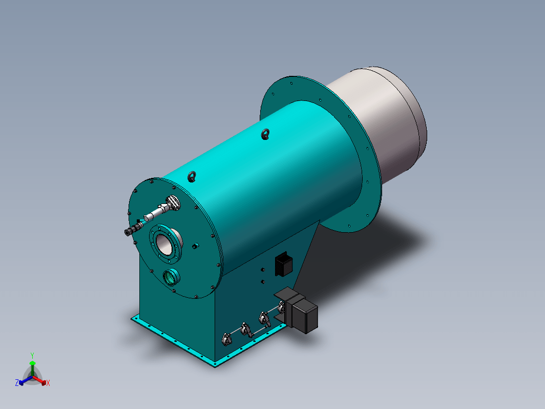 低氮燃烧器、分体式燃烧器三维SW2016带参