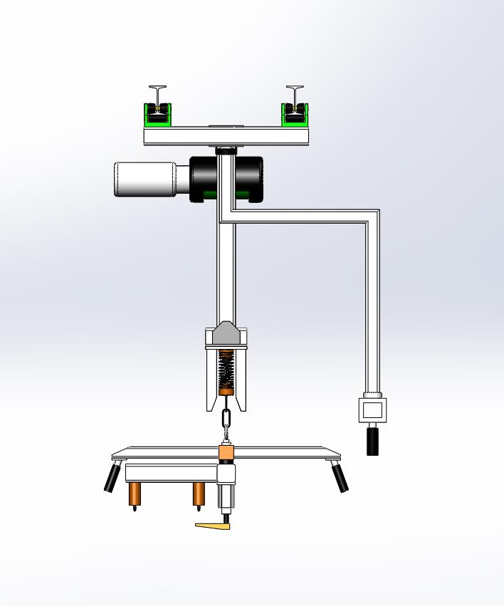双轨道平衡吊垂直方向电葫芦驱动