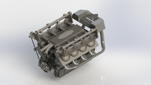 V8发动机缩略图