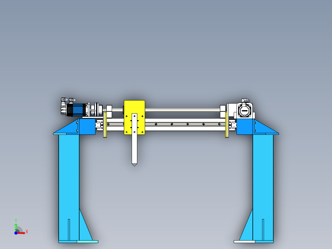 工业-全过程3D模拟运动焊接桁架机器人abb