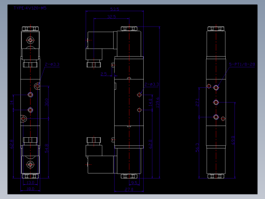 Solenoid Valves电磁阀 4V120-M5缩略图