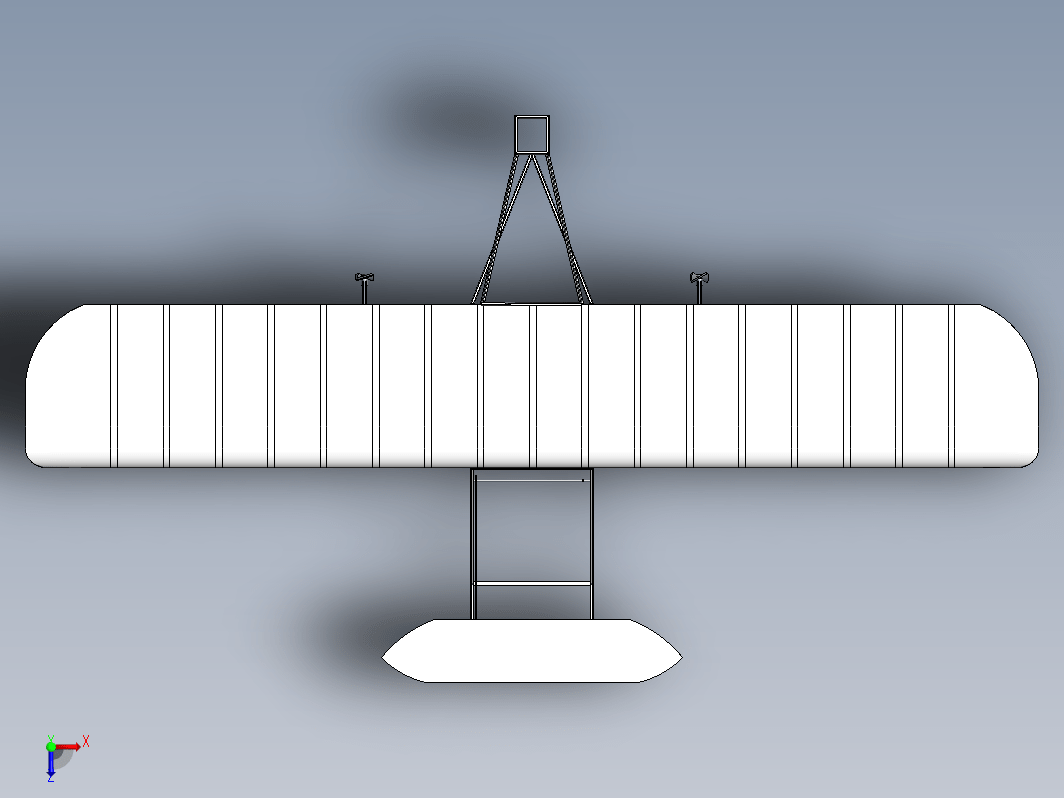 人类第一架动力飞机 wright flyer 1903