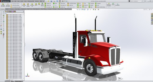 Kenworth T610 Day Cab大卡车头