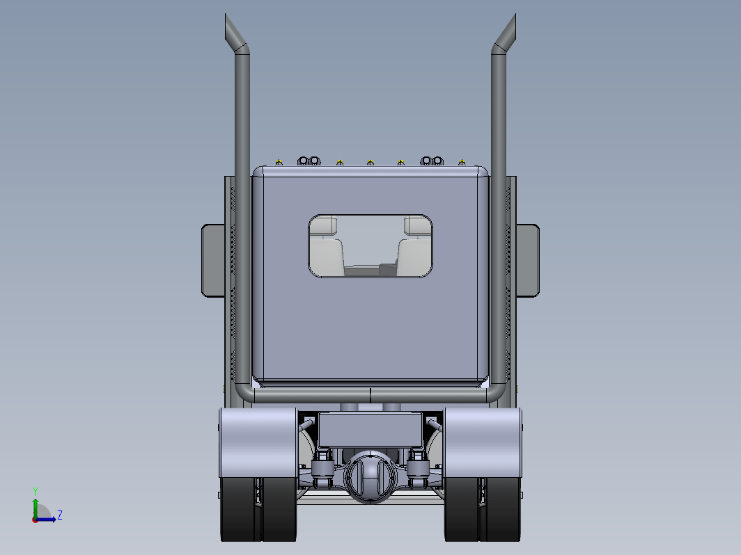 Kenworth T610 Day Cab大卡车头