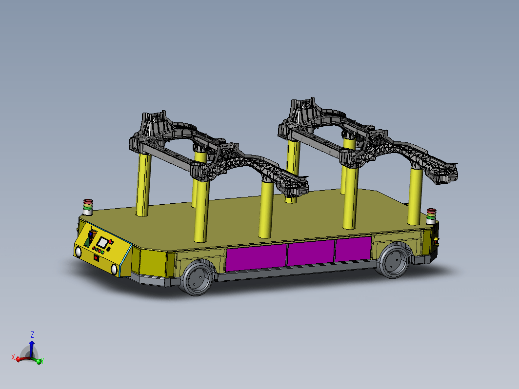 AGV小车的车间转运作业