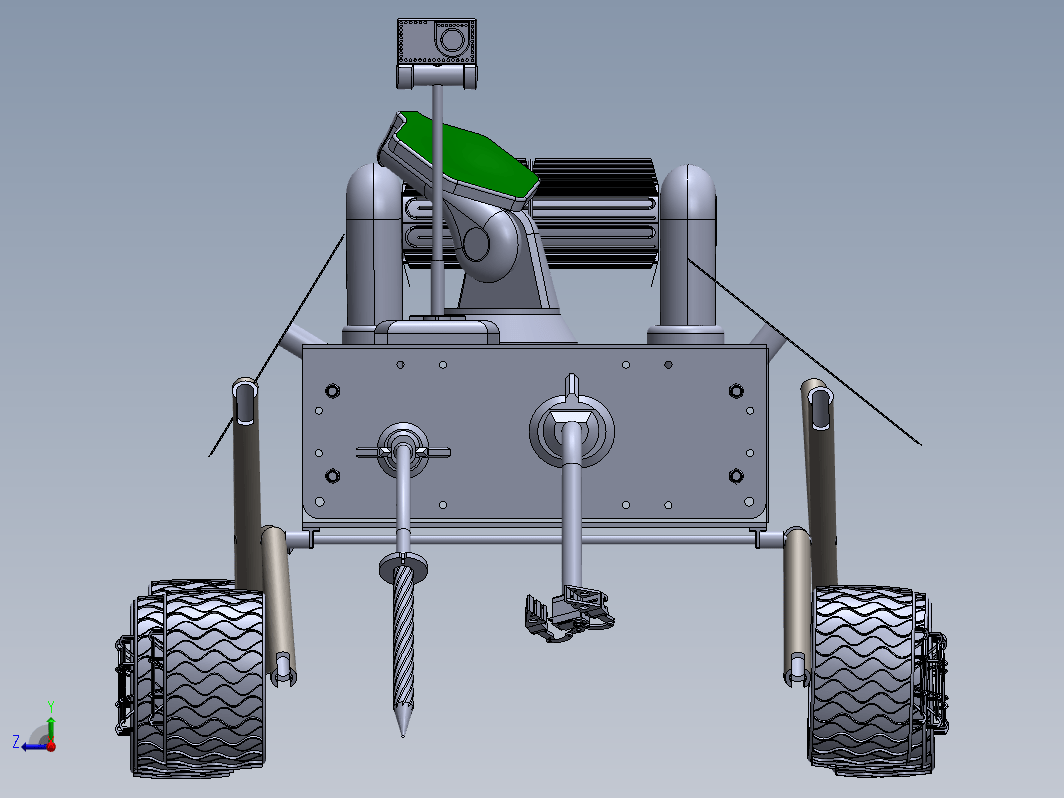 Mars rove车3D图纸