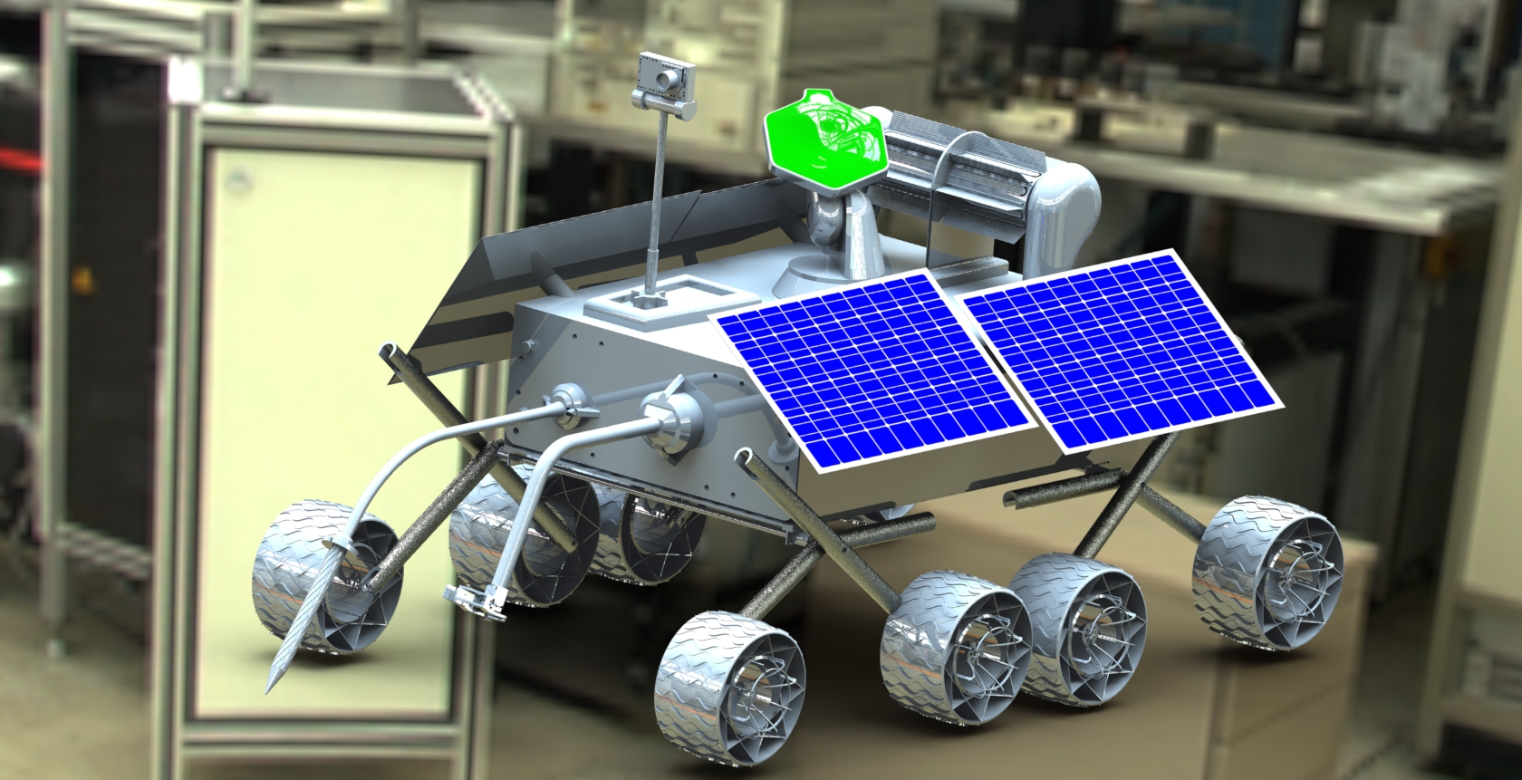 Mars rove车3D图纸